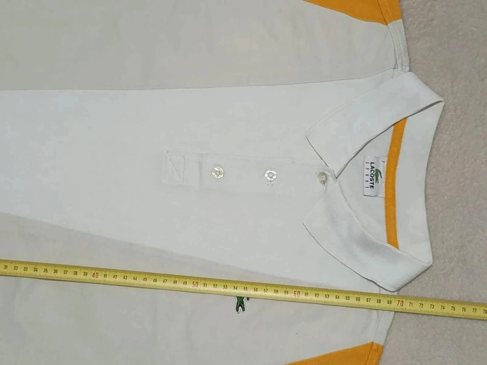 Polo Lacoste sport vintage Tamanho 7 – photo 17